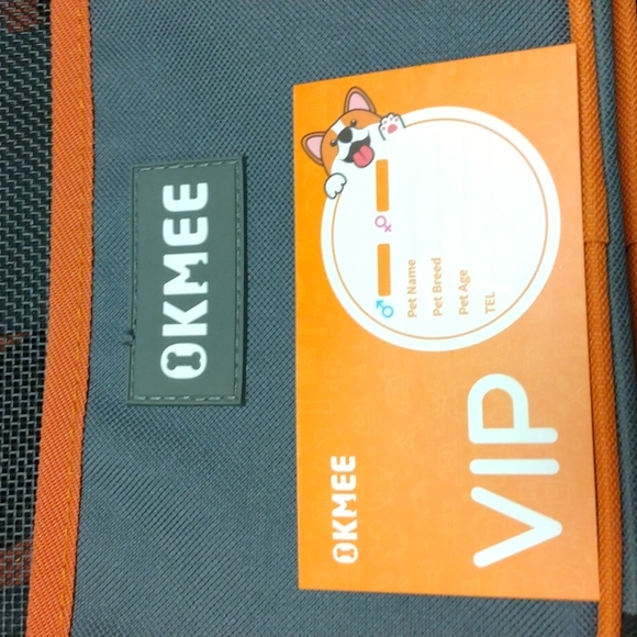 Okmee Portable Pet Carrier Brand New Never Used Airline Approved - Picture 9 of 10